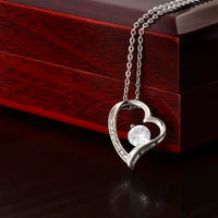 To My Daughter - Forever Love Necklace - Gift Set - SLDDL0094 - Sunshine Letters Co