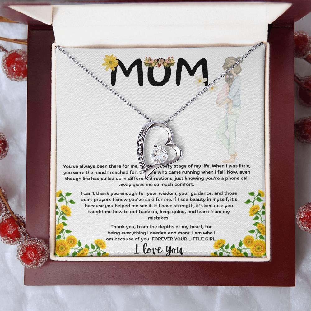 To My MOM - Forever Love Necklace - Gift Set - SLDDL0052 - Sunshine Letters Co