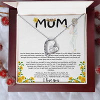 To My MOM - Forever Love Necklace - Gift Set - SLDDL0052 - Sunshine Letters Co