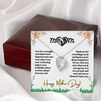 MOM - Forever Love Necklace - Gift Set - SLPMAE0001 - Sunshine Letters Co