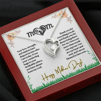 MOM - Forever Love Necklace - Gift Set - SLPMAE0001 - Sunshine Letters Co