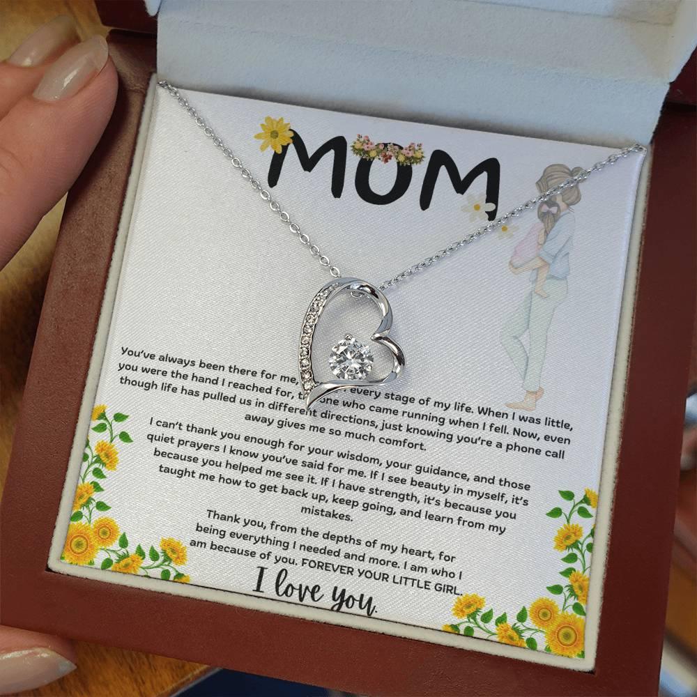 To My MOM - Forever Love Necklace - Gift Set - SLDDL0052 - Sunshine Letters Co