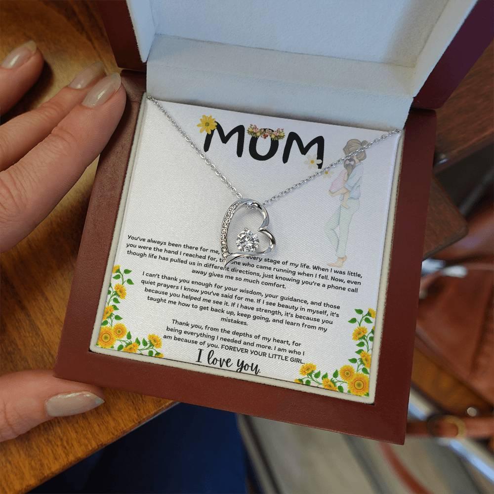 To My MOM - Forever Love Necklace - Gift Set - SLDDL0052 - Sunshine Letters Co