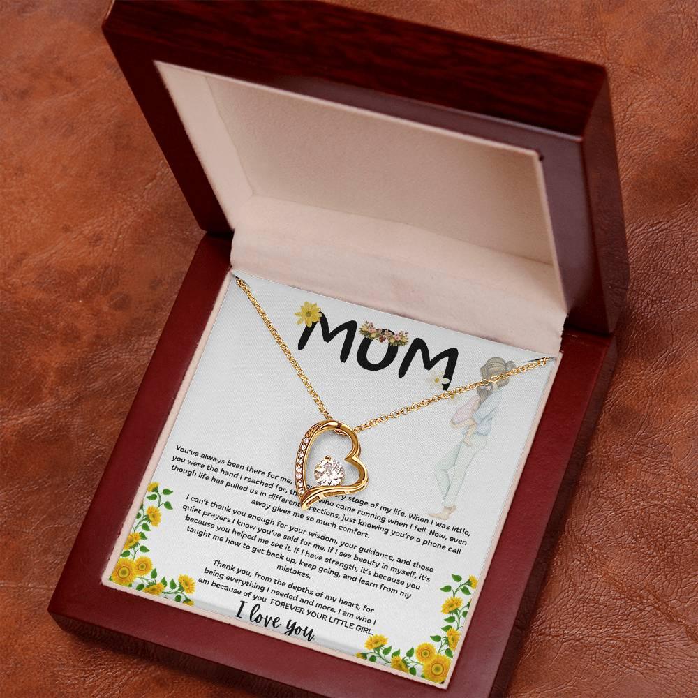 To My MOM - Forever Love Necklace - Gift Set - SLDDL0052 - Sunshine Letters Co