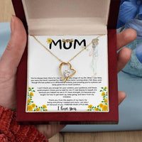 To My MOM - Forever Love Necklace - Gift Set - SLDDL0052 - Sunshine Letters Co