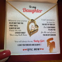 A Letter To My Daughter - Forever Love Necklace - Gift Set - SLDDL0134