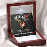 To My Dearest - Forever Love Necklace - Gift Set - SLDDL0064 - Sunshine Letters Co
