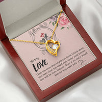 To My Love - Forever Love Necklace - Gift Set - SLDDL0077 - Sunshine Letters Co