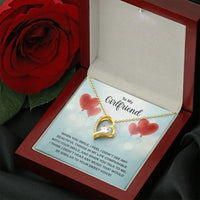 To My Girlfriend - Forever Love Necklace - Magnificent Gift Set - SLDDL0071 - Sunshine Letters Co
