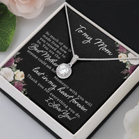 To My Mom - Eternal Hope Necklace - Gift Set- SLDDL0101 - Sunshine Letters Co