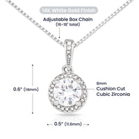 To My Mom - Eternal Hope Necklace - Gift Set- SLDDL0101 - Sunshine Letters Co