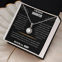 To My Beloved Daughter - Eternal Hope Necklace Gift Set - SLDDL0008 - Sunshine Letters Co