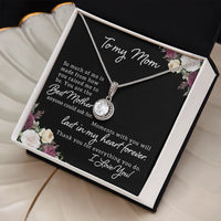 To My Mom - Eternal Hope Necklace - Gift Set- SLDDL0101 - Sunshine Letters Co