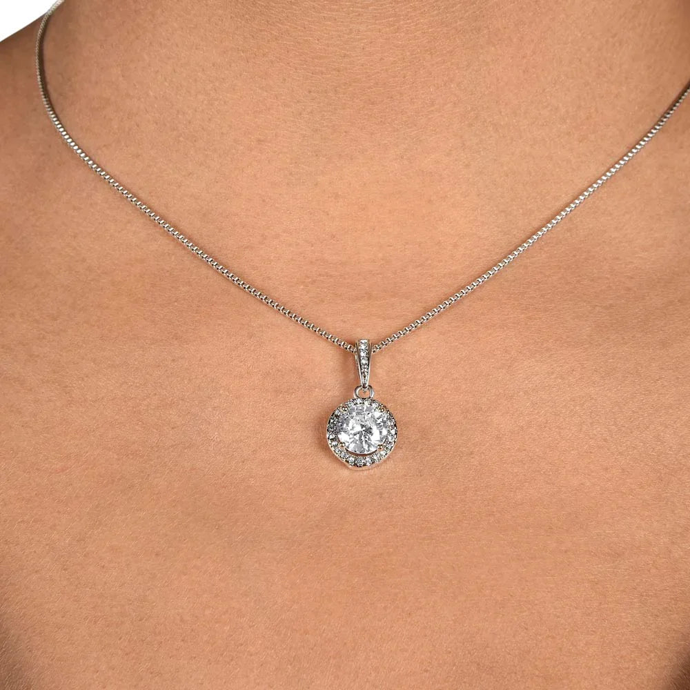 To My Beautiful Granddaughter - Eternal Hope Necklace - Gift Set - SLDDL0014 - Sunshine Letters Co