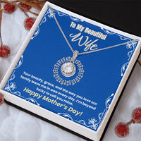To My Beautiful Wife - Eternal Hope Necklace - Gift Set- SLPMAE0006 - Sunshine Letters Co