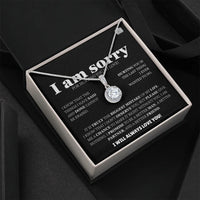 I am sorry - Eternal Hope Necklace - Apology Gift Set - SLDDL0127 - Sunshine Letters Co