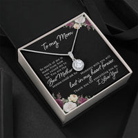 To My Mom - Eternal Hope Necklace - Gift Set- SLDDL0101 - Sunshine Letters Co
