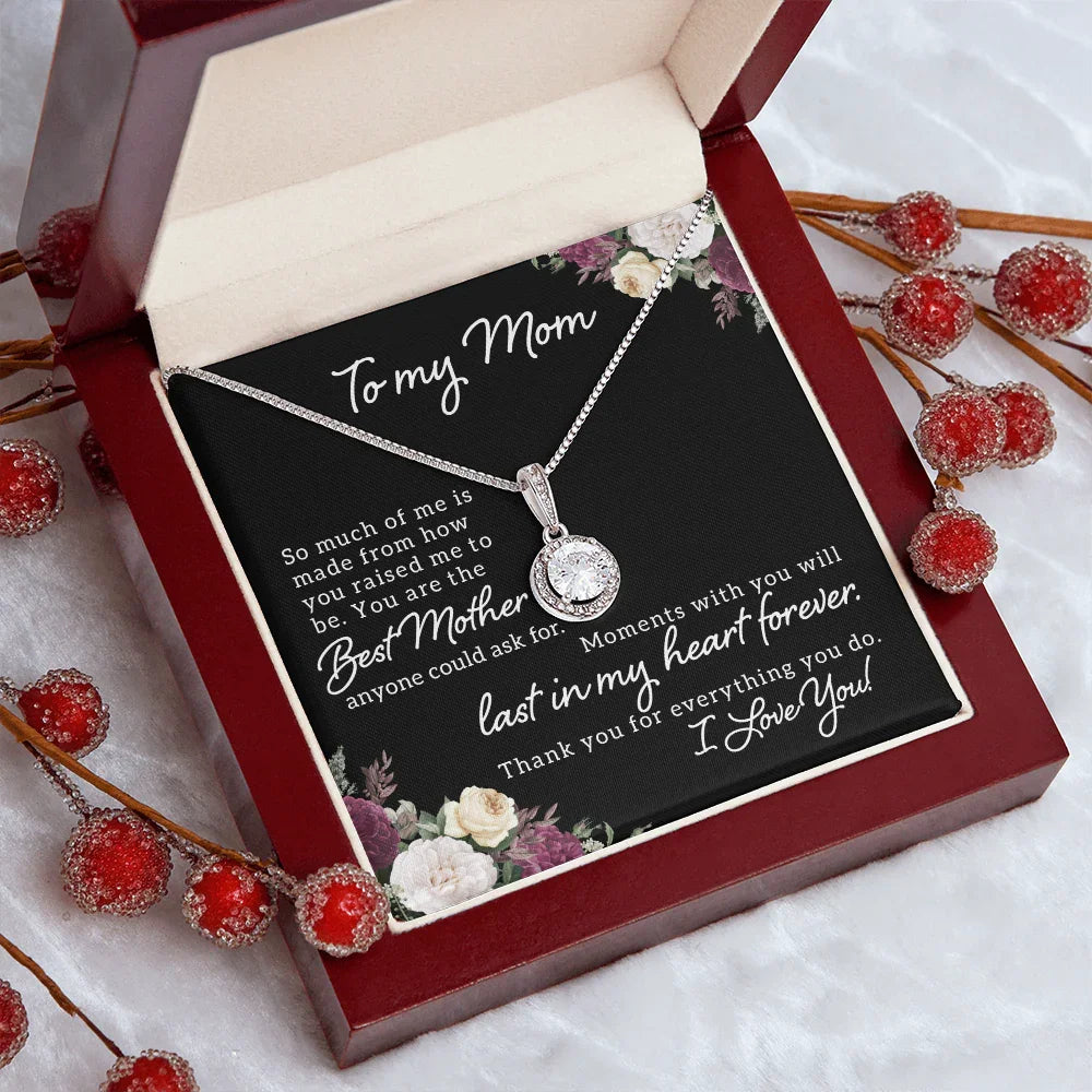 To My Mom - Eternal Hope Necklace - Gift Set- SLDDL0101 - Sunshine Letters Co