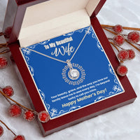 To My Beautiful Wife - Eternal Hope Necklace - Gift Set- SLPMAE0006 - Sunshine Letters Co