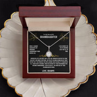 To My Beautiful Granddaughter - Eternal Hope Necklace - Gift Set - SLDDL0014 - Sunshine Letters Co