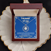 To My Beautiful Wife - Eternal Hope Necklace - Gift Set- SLPMAE0006 - Sunshine Letters Co