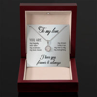 To My Love - Eternal Hope Necklace - Gift Set- SLDDL0080 - Sunshine Letters Co