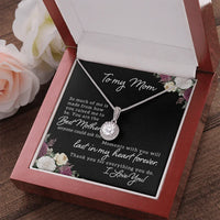 To My Mom - Eternal Hope Necklace - Gift Set- SLDDL0101 - Sunshine Letters Co