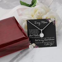 To My Mom - Eternal Hope Necklace - Gift Set- SLDDL0101 - Sunshine Letters Co