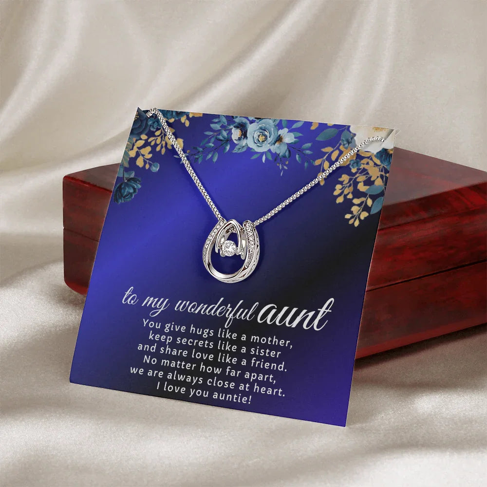 To My Wonderful Aunt - Lucky in Love - Gift Set - SLDDL0119 - Sunshine Letters Co