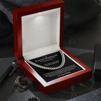 A Letter To My Future Husband - Cuban Link Chain - Gift Set - SLDDL0137