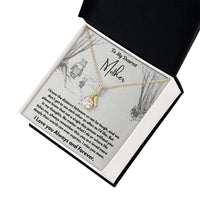 To My Dearest Mother - Alluring Beauty Necklace - Gift Set - SLDDL0109 - Sunshine Letters Co