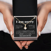 I am sorry - Alluring Beauty Necklace - Apology Gift Set - SLDDL0125 - Sunshine Letters Co
