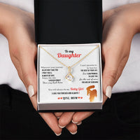 A Letter To My Daughter - Alluring Beauty Necklace - Gift Set - SLDDL0136