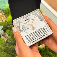 To My Dearest Mother - Alluring Beauty Necklace - Gift Set - SLDDL0109 - Sunshine Letters Co