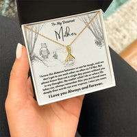 To My Dearest Mother - Alluring Beauty Necklace - Gift Set - SLDDL0109 - Sunshine Letters Co