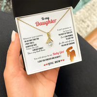 A Letter To My Daughter - Alluring Beauty Necklace - Gift Set - SLDDL0136