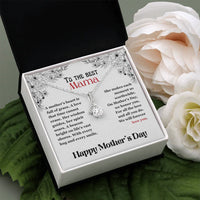 To The Best Mama - Alluring Beauty Necklace - Gift Set - SLPMAE0002 - Sunshine Letters Co