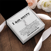 I am sorry - Alluring Beauty Necklace - Apology Gift Set - SLDDL0124 - Sunshine Letters Co