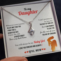 A Letter To My Daughter - Alluring Beauty Necklace - Gift Set - SLDDL0135