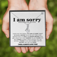 I am sorry - Alluring Beauty Necklace - Apology Gift Set - SLDDL0124 - Sunshine Letters Co