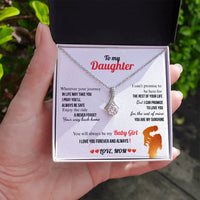 A Letter To My Daughter - Alluring Beauty Necklace - Gift Set - SLDDL0135