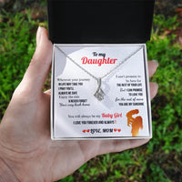 A Letter To My Daughter - Alluring Beauty Necklace - Gift Set - SLDDL0135