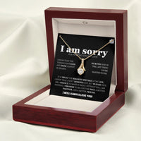 I am sorry - Alluring Beauty Necklace - Apology Gift Set - SLDDL0125 - Sunshine Letters Co