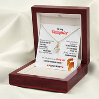 A Letter To My Daughter - Alluring Beauty Necklace - Gift Set - SLDDL0136