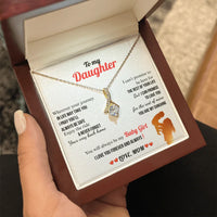 A Letter To My Daughter - Alluring Beauty Necklace - Gift Set - SLDDL0136