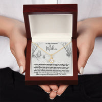 To My Dearest Mother - Alluring Beauty Necklace - Gift Set - SLDDL0109 - Sunshine Letters Co