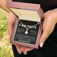 I am sorry - Alluring Beauty Necklace - Apology Gift Set - SLDDL0125 - Sunshine Letters Co