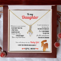 A Letter To My Daughter - Alluring Beauty Necklace - Gift Set - SLDDL0136