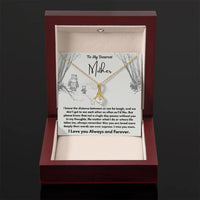 To My Dearest Mother - Alluring Beauty Necklace - Gift Set - SLDDL0109 - Sunshine Letters Co