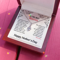 To The Best Mama - Alluring Beauty Necklace - Gift Set - SLPMAE0002 - Sunshine Letters Co